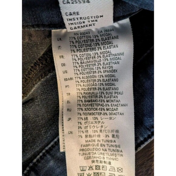 Diesel Women’s Slandy Low Rise Jeans Slim Medium Wash Super Skinny Sz 27 x 30 45 - Picture 8 of 10